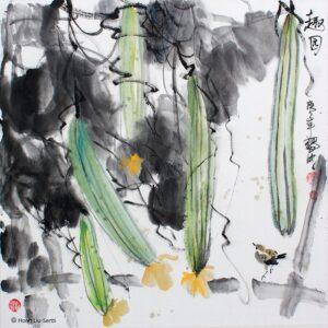 Cucumber arden - kurkkupuutarha - 黃瓜園