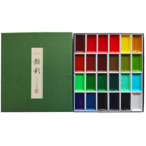 Klassikko Japanilaiset vesivärit 24 / Classic Japanese watercolor 24